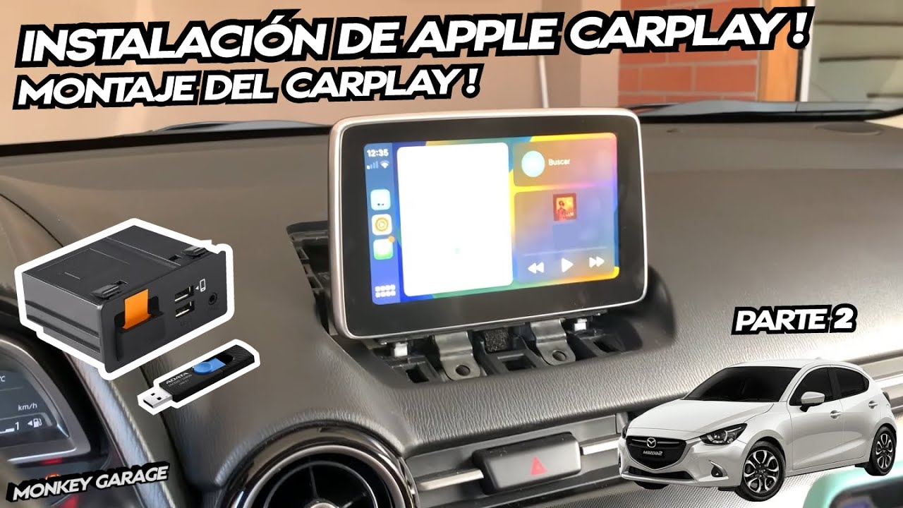 Instalación de Apple CarPlay en Mazda 2 Skyactiv parte 2 (Montaje del CarPlay)