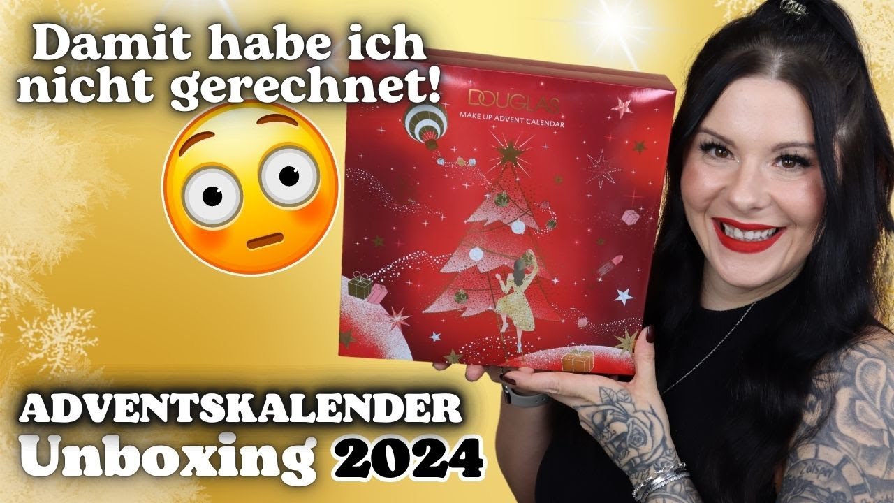 Das is ER! 😏 Douglas Make-up Adventskalender 24 Tage 2024 Inhalt