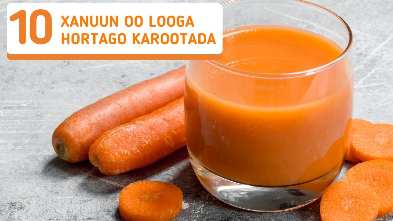 Sirta Caafimaad Ee Karootada Iyo Xanuunada Ay Jidhka Ka Caabbiso