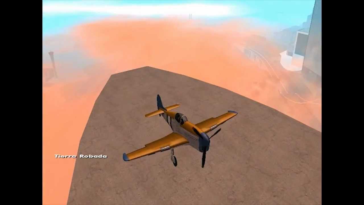 Gta san andreas : décollage sur batiment