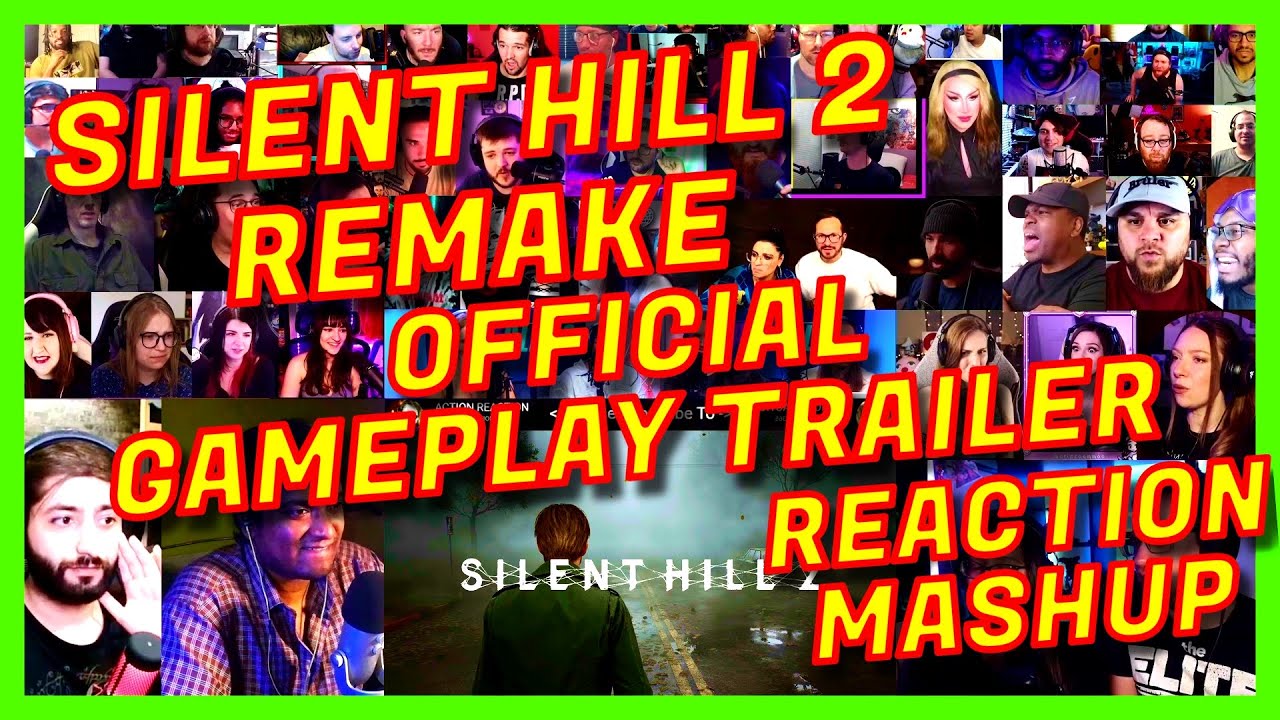 SILENT HILL 2 REMAKE - OFFICIAL GAMEPLAY TRAILER - REACTION MASHUP - TRANSMISSION - KONAMI PS5 [AR]