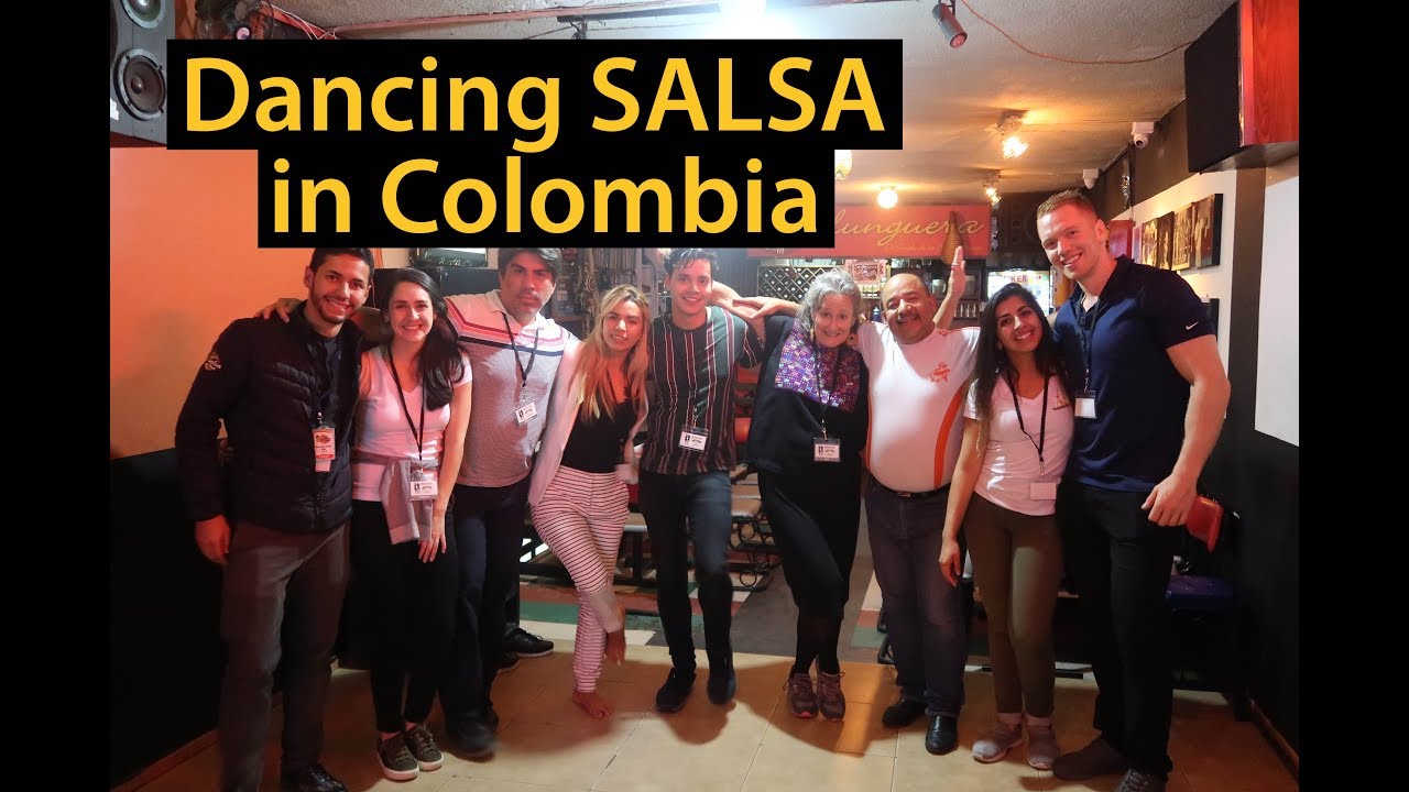 LEARNING SALSA IN COLOMBIA | Traveling Bogota
