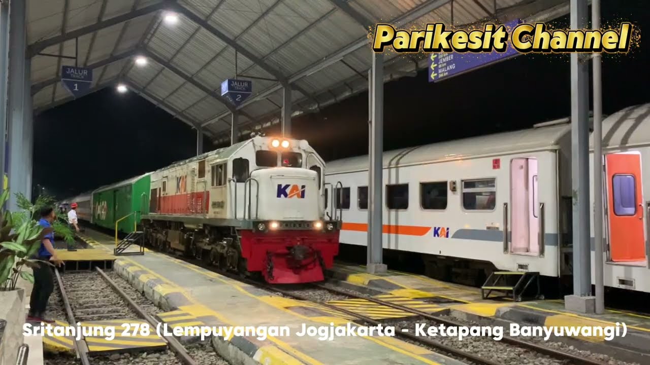 🛑 KERETA MALAM FULL ‼️Rangkaian Kereta Api Indonesia Terkeren, Terpanjang & Tercepat ada disini