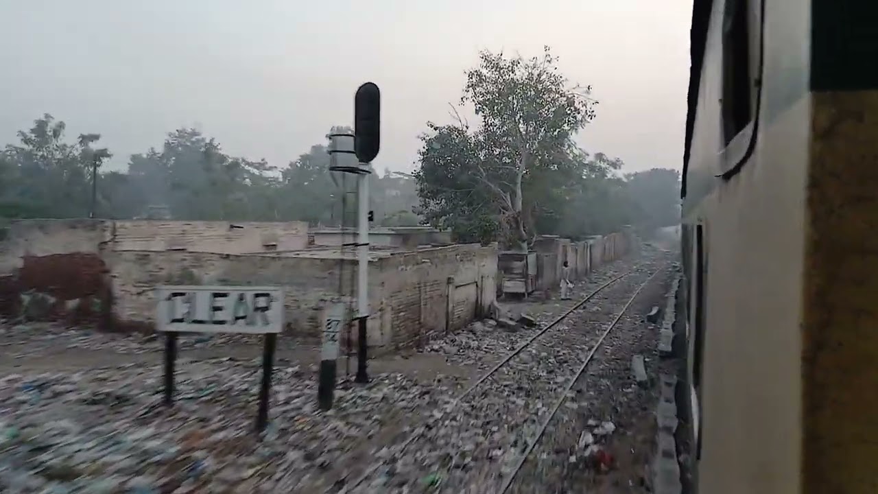 Rehman Baba Express Departure From MULTAN CANTT| Bahawalpur To Rawalpindi|Pakistan Railways