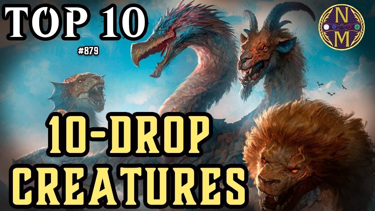 MTG TOP 10: Эти ОГРОМНЫЕ Существа СОКРУШАЮТ противников