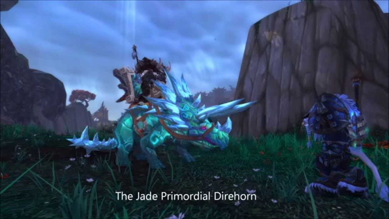Zandalari Warbringer Kill & Mount Drop - 5.2 Preview