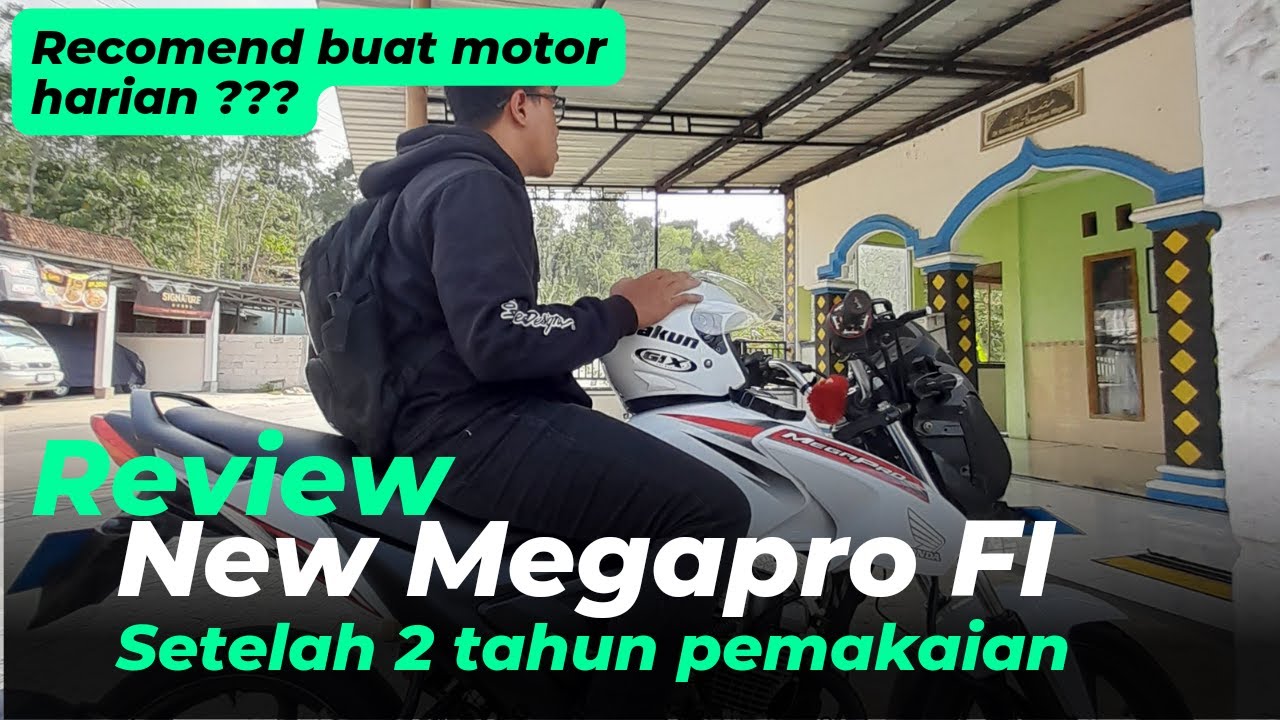 REVIEW pemakaian New Megapro Mono FI setelah 2 tahun ( masih enak kah mesin nya ?? )#newmegapro