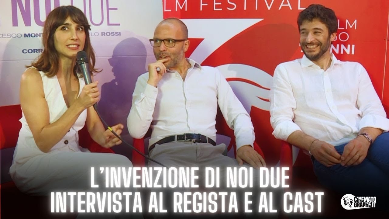 L'INVENZIONE DI NOI DUE (2024) | Intervista a Lino Guanciale, Silvia D'Amico e Corrado Ceron