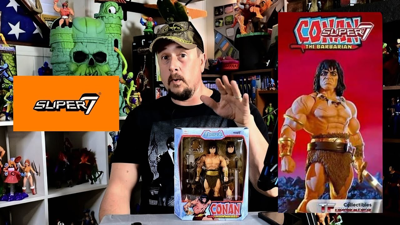 Conan the Barbarian unboxing and review! Super7 Comic style Conan!