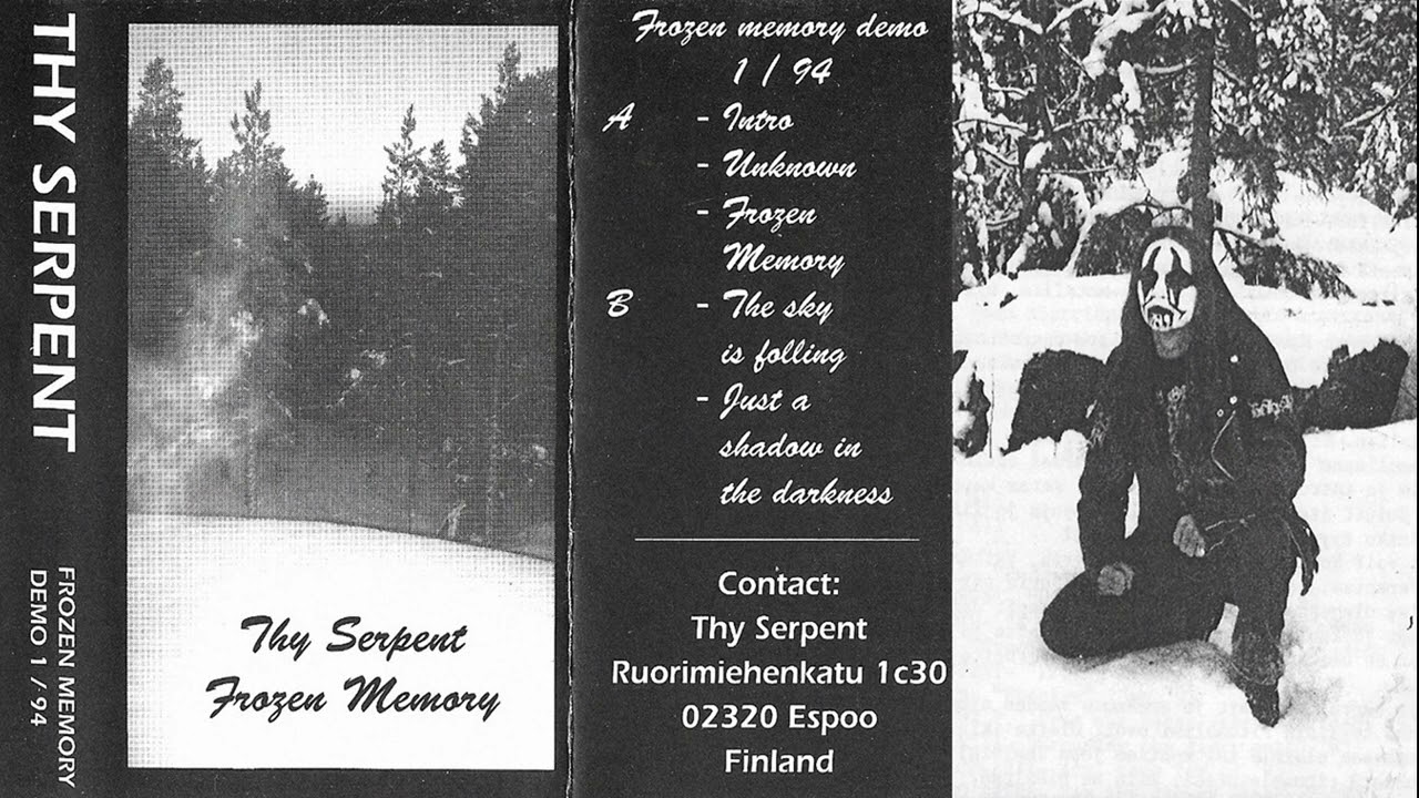 Thy Serpent - Frozen Memory (Full Demo 1994)