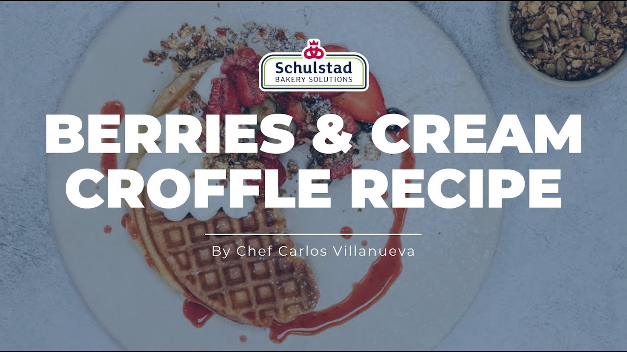 Berries & Cream Croffle Recipe | Schulstad USA