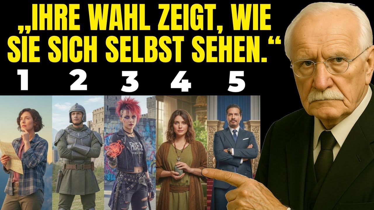 Wähle eine dieser fünf Personen. Sie verrät, wie du dich selbst siehst – Carl Jung