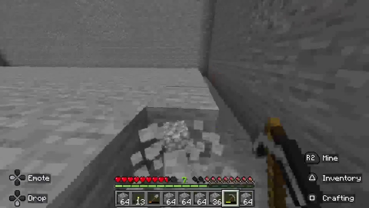 🟣 Clearing Entire Area to Build a Snow Village ☃️ 🌨️ Minecraft PS5 - Silent Survival Part 7.1
