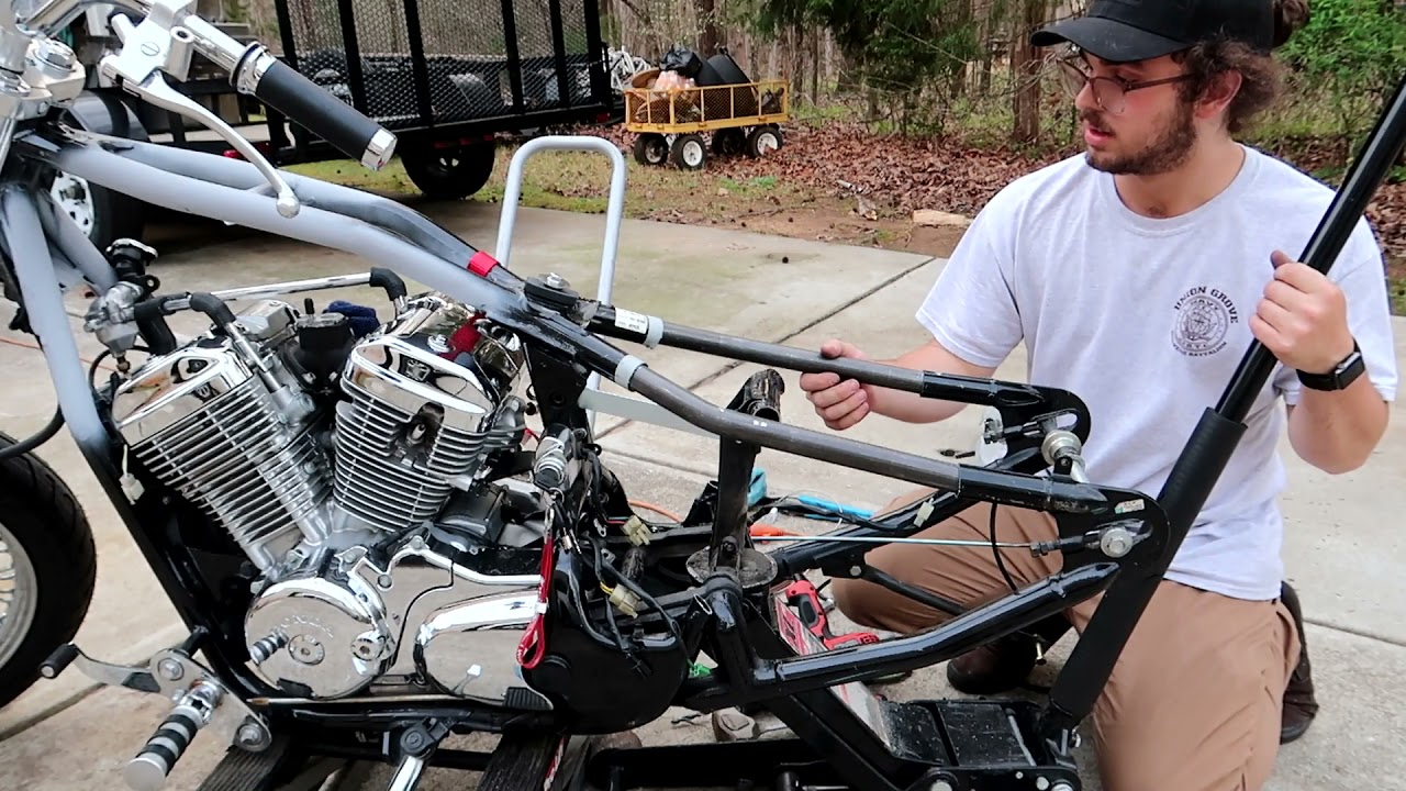 Honda Shadow Bobber Build | pt.3 - Hardtail