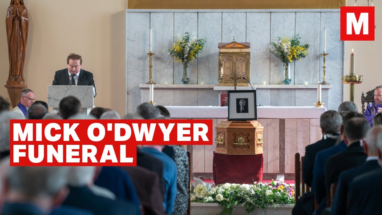 Mick O’Dwyer remembered at funeral as ‘giant’ on and off the football field