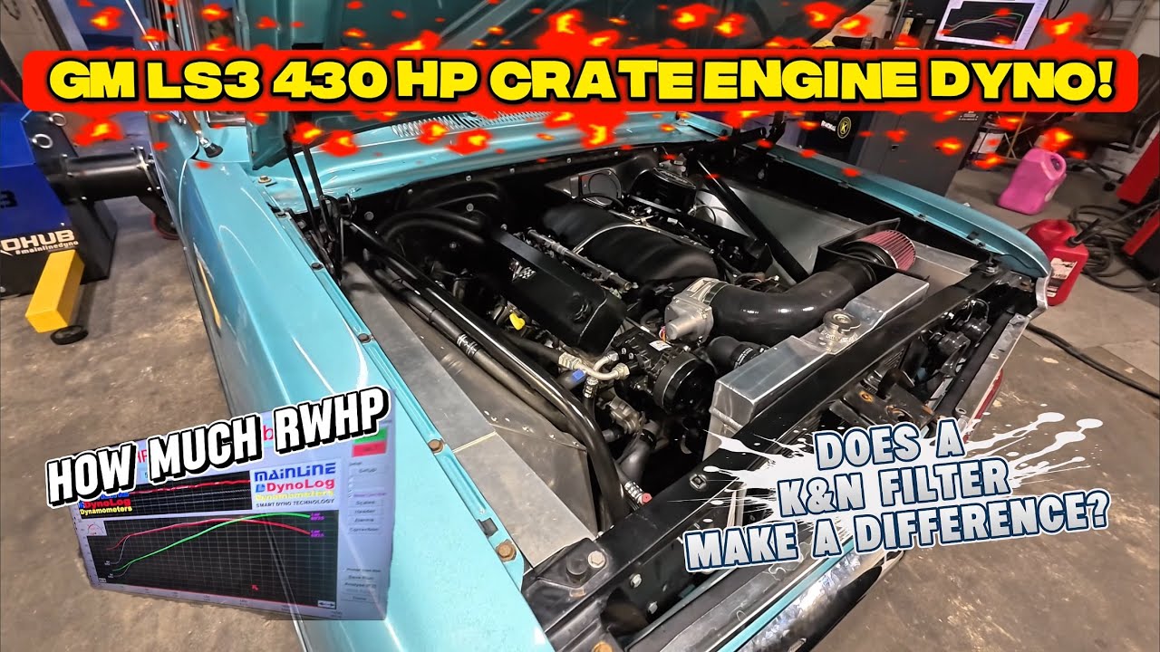 GM LS3 430 HP Crate Engine Dyno