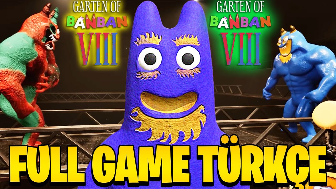 Kayıp Çocuğu Bulduk mu? Şok Edici Son! Garten of Banban 8 Türkçe