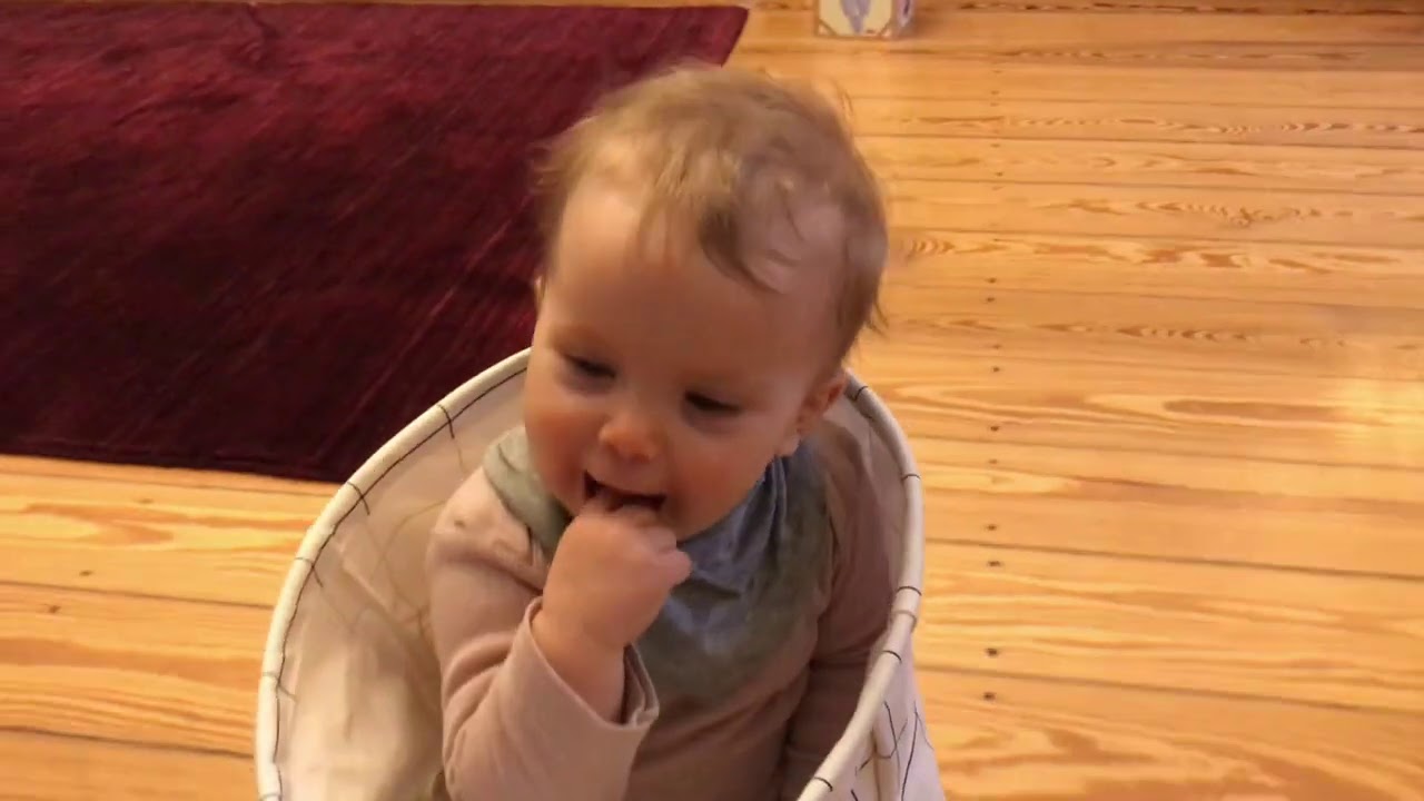 Aenne (13 Monate) gebärdet nochmal - Babygebärden mit babySignal