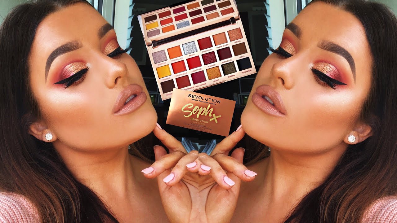 REVOLUTION X SOPH EXTRA SPICE PALETTE • FIRST IMPRESSIONS + TUT! | Rachel Leary
