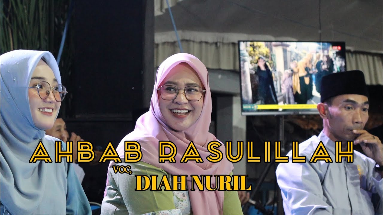 AHBAB RASULILLAH ~ AUDUL MAROM LIVE BONANG, VOC, DIAH NURIL