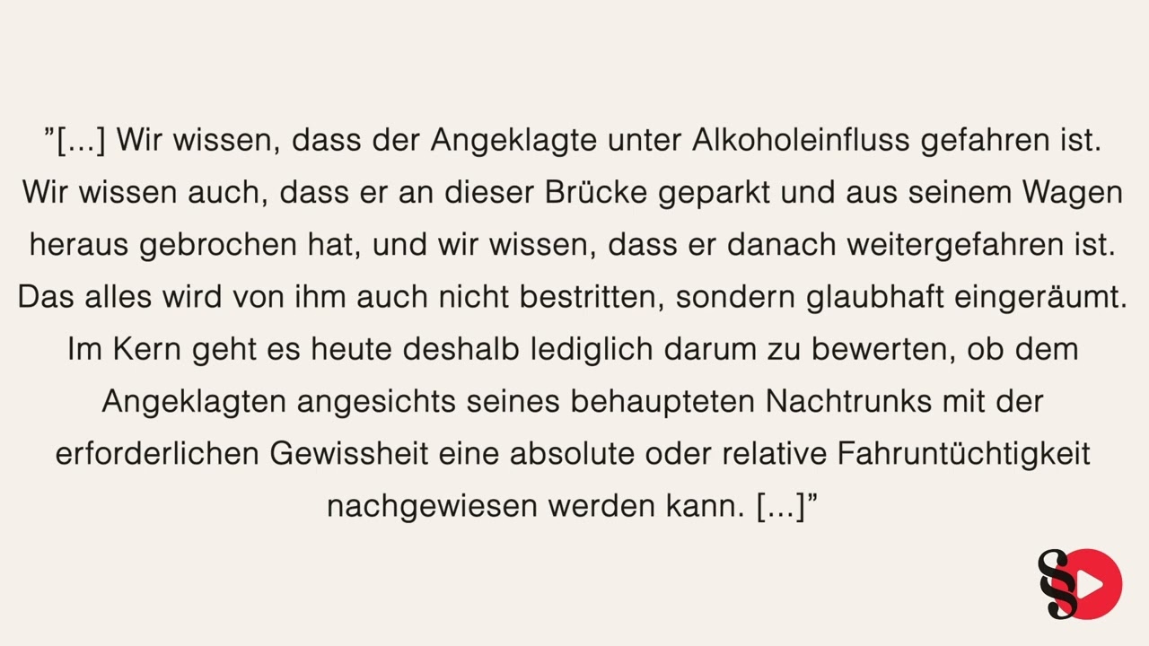 Sitzungsdienst bei der Staatsanwaltschaft: 30 - Hauptverhandlung - Plädoyer (Übergänge/Beispiel)