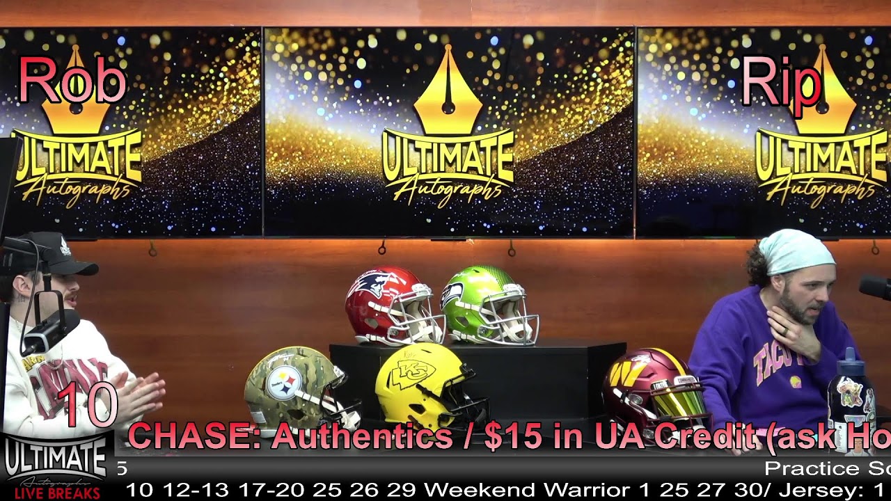 Ultimate Autographs Live Breaks!