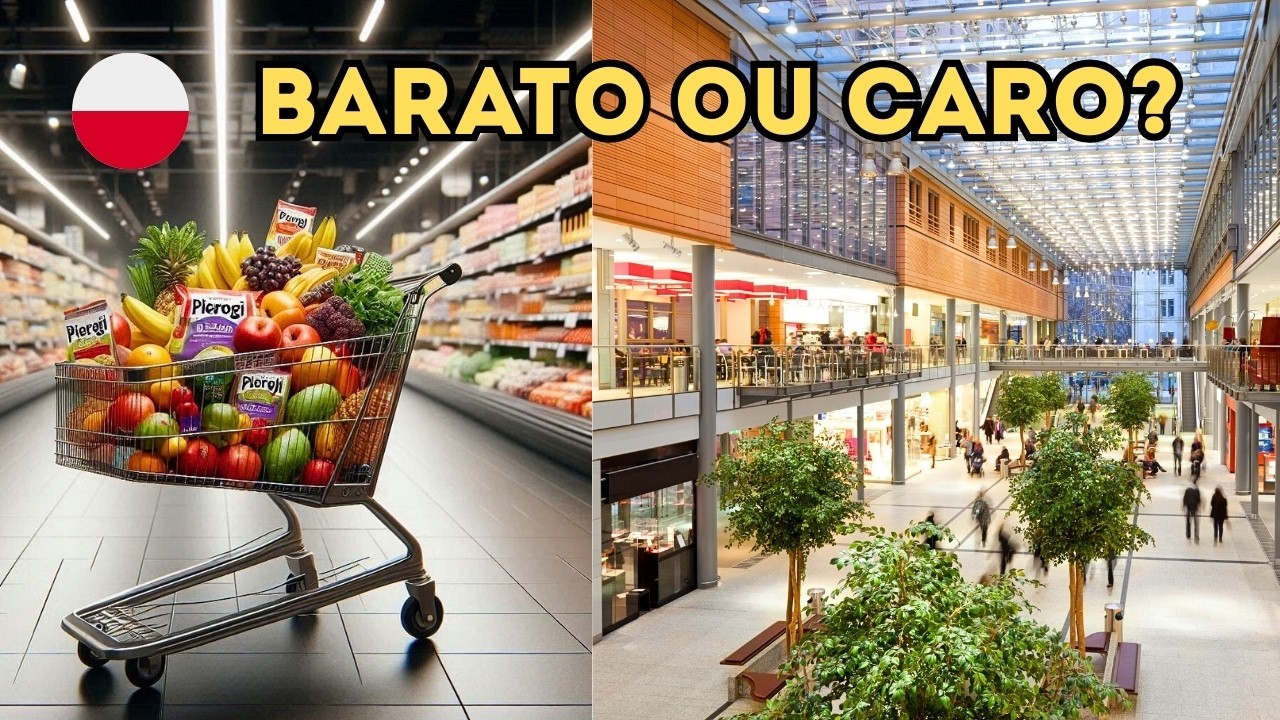 Compras em CRACÓVIA: Preços de Supermercado e Shopping na Polónia