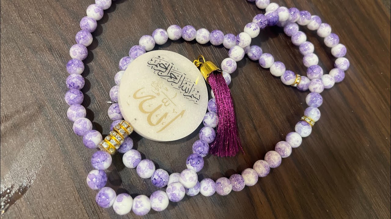 How to Make Resin Tasbih | Step-by-Step Handmade