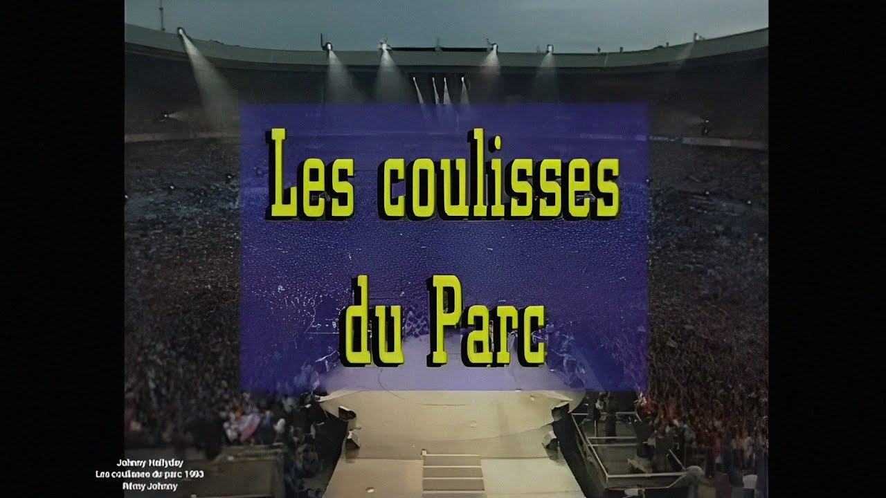 Johnny Hallyday Les coulisses du Parc 1993 (Reportage)