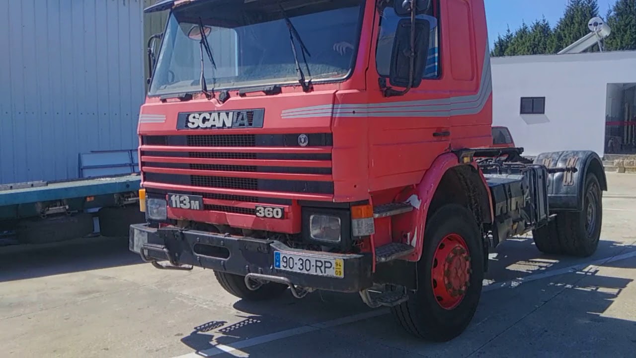 Britannia Export - RECENTLY SOLD: Left hand drive Scania 113 M 360 4X4 tractor unit.