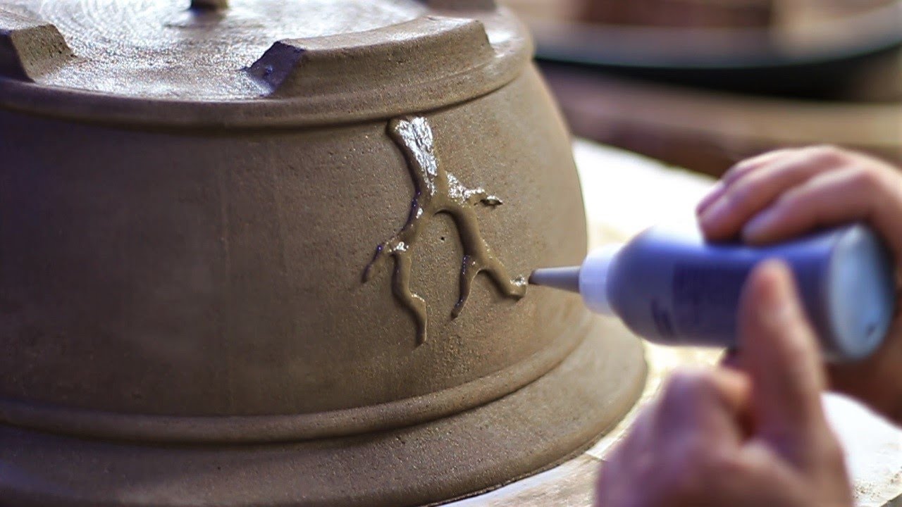 Fabricando vasos com argamassa para Bonsai (vídeo 47)