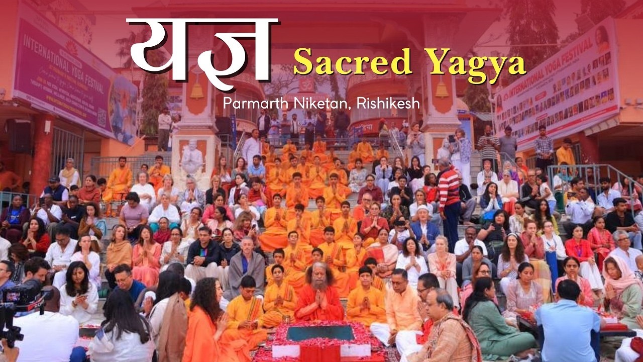 LIVE Sacred Yagya📍Parmarth Niketan Ashram, Rishikesh || 18 Mar '26 ||