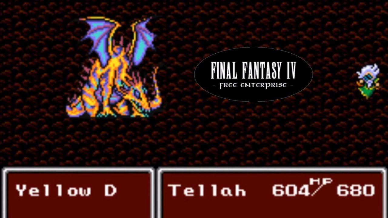 FF4 FE: Solo Tellah Challenge