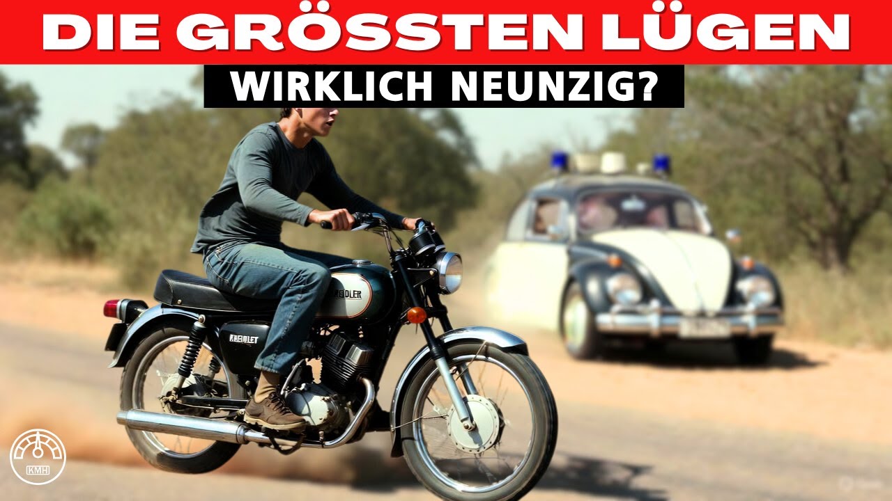 50ccm Mopeds: Die größten LÜGEN der 70er – was wirklich stimmte!