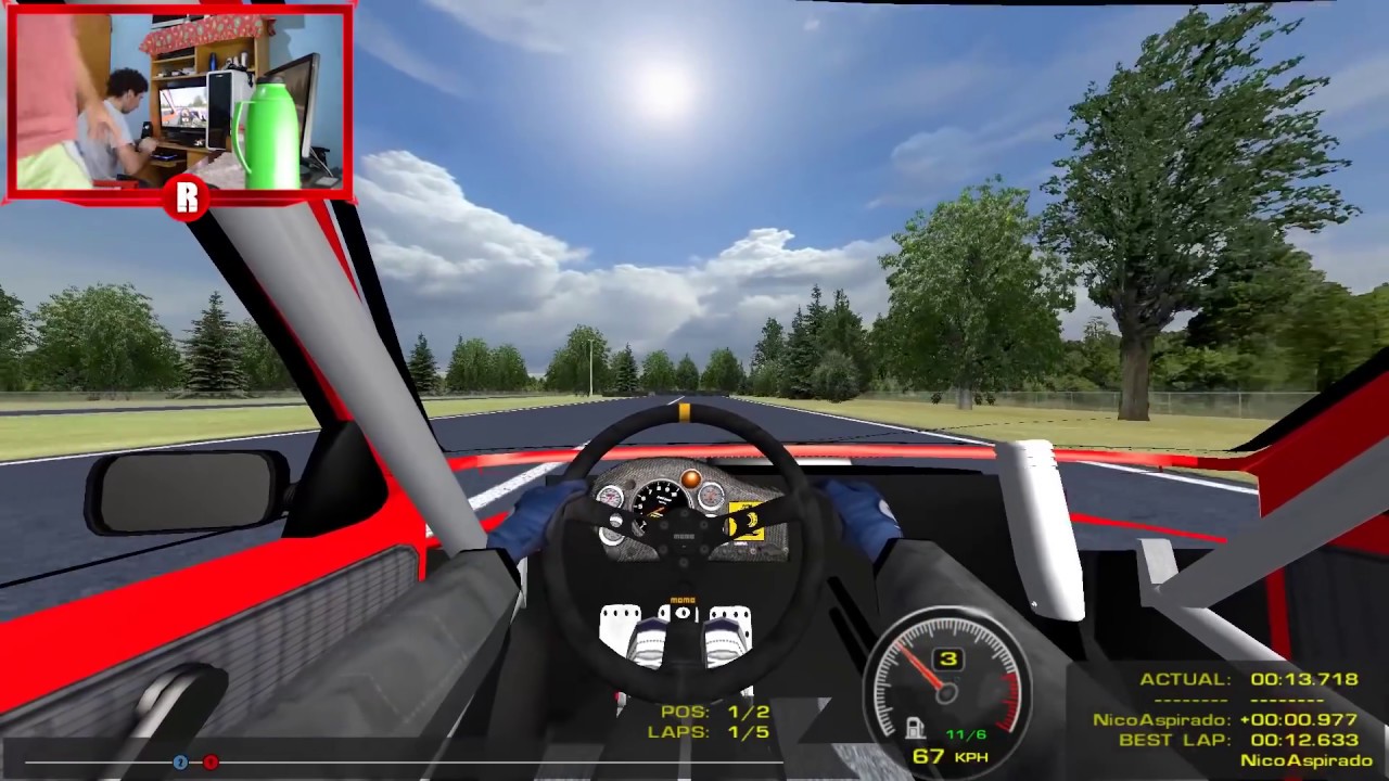 PROBANDO AUTOS EN RFACTOR - CON TURBO NO SE VALEE - Jugando Con Radialero