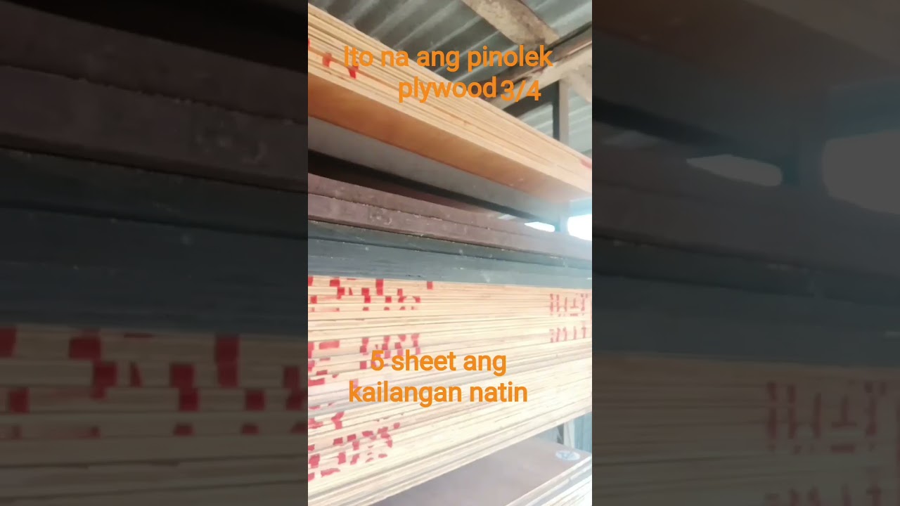 pinolek plywood 3/4,