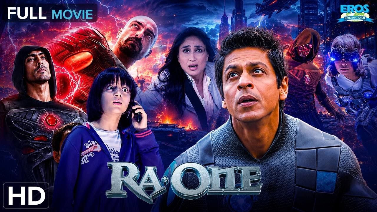 RA.One - रा.वन (2011) | Shah Rukh Khan, Kareena Kapoor | Sci-Fi Action | Hindi Full Movie (HD)