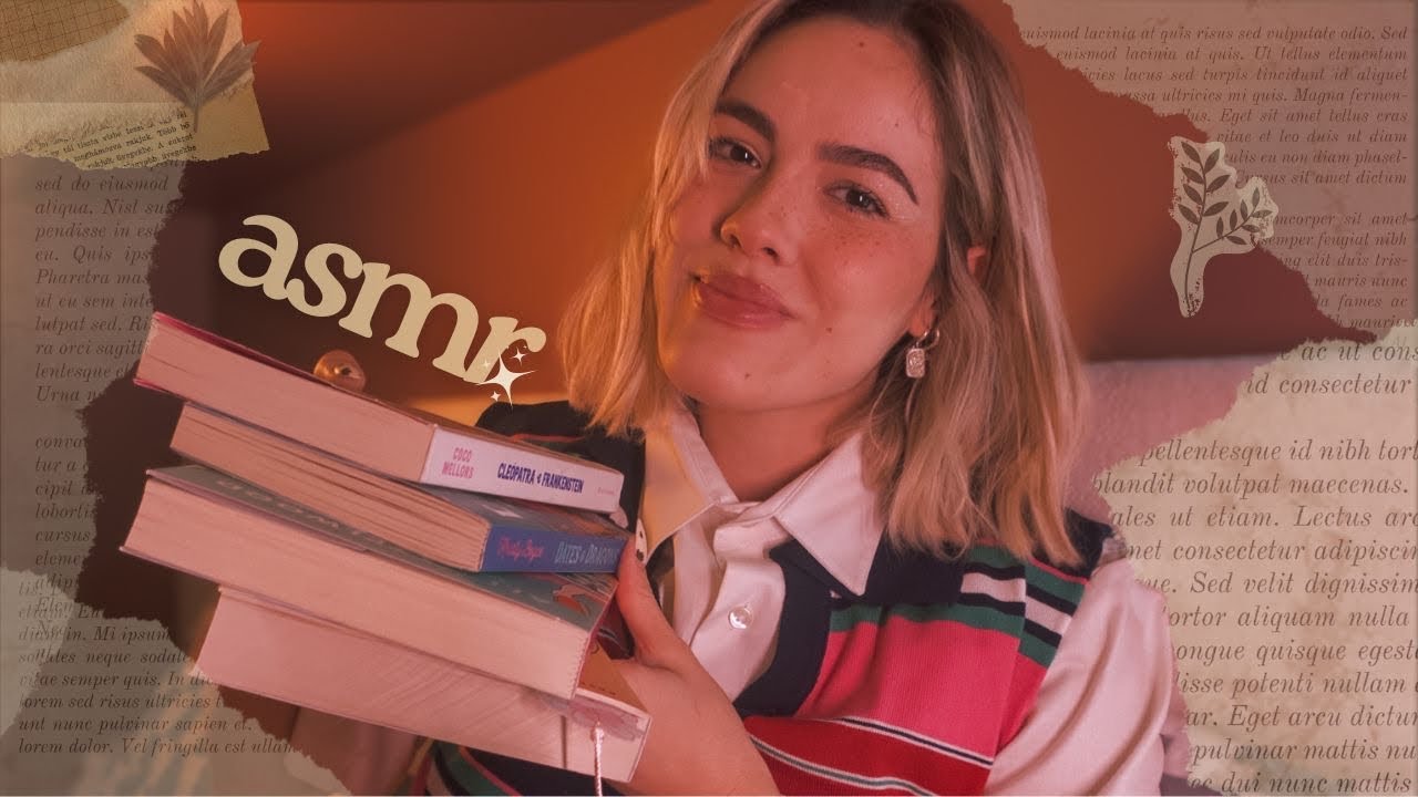 ASMR 📖 Minhas leituras de 2025 até agora 🌷 Voz Suave e Conversa para dormir 😴