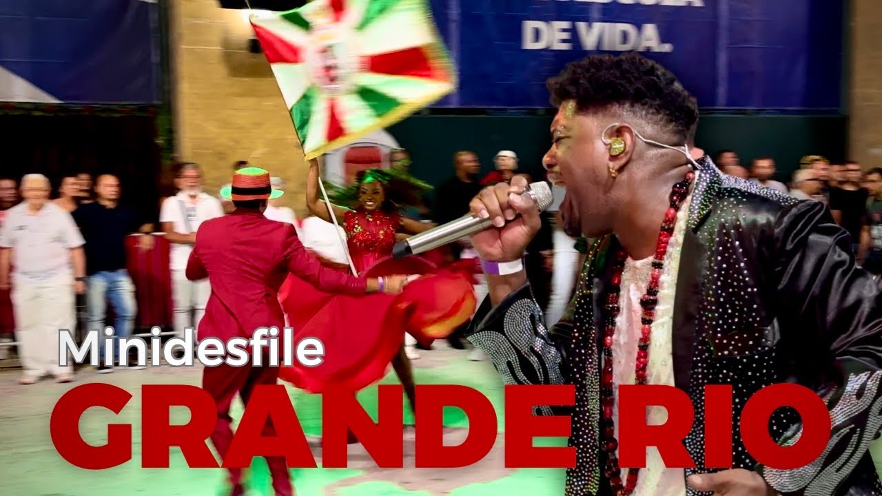 GRANDE RIO 2026 | MINIDESFILE AO VIVO | DIA NACIONAL DO SAMBA