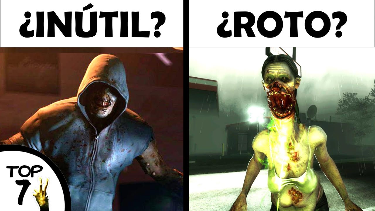 Ranking MEJORES INFECTADOS ESPECIALES en Left 4 Dead 2 #tierlist