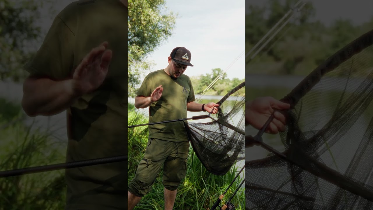3-in-1 Power-Kescher im Test  #carpfishing #krapfen #fishing #carp #fyp #fy #angeln
