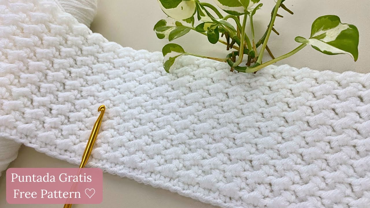 🐚 Vamos a #tejer esta fácil y preciosa #puntada reversible a #crochet #clasesdetejido #tutorial 🥰