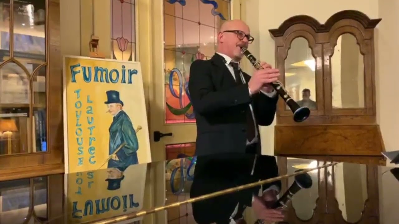 The entertainer al  clarinetto Max cover 