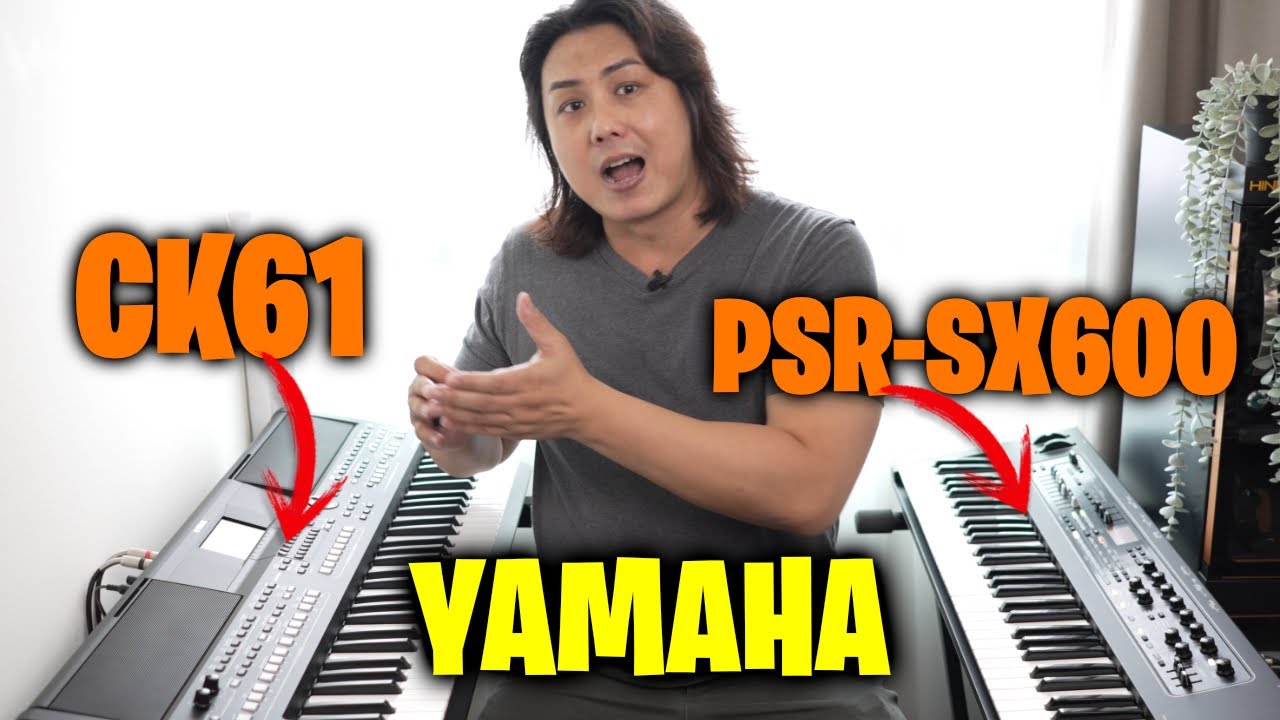 Yamaha CK61 против Yamaha PSR-SX600 — что выгоднее?