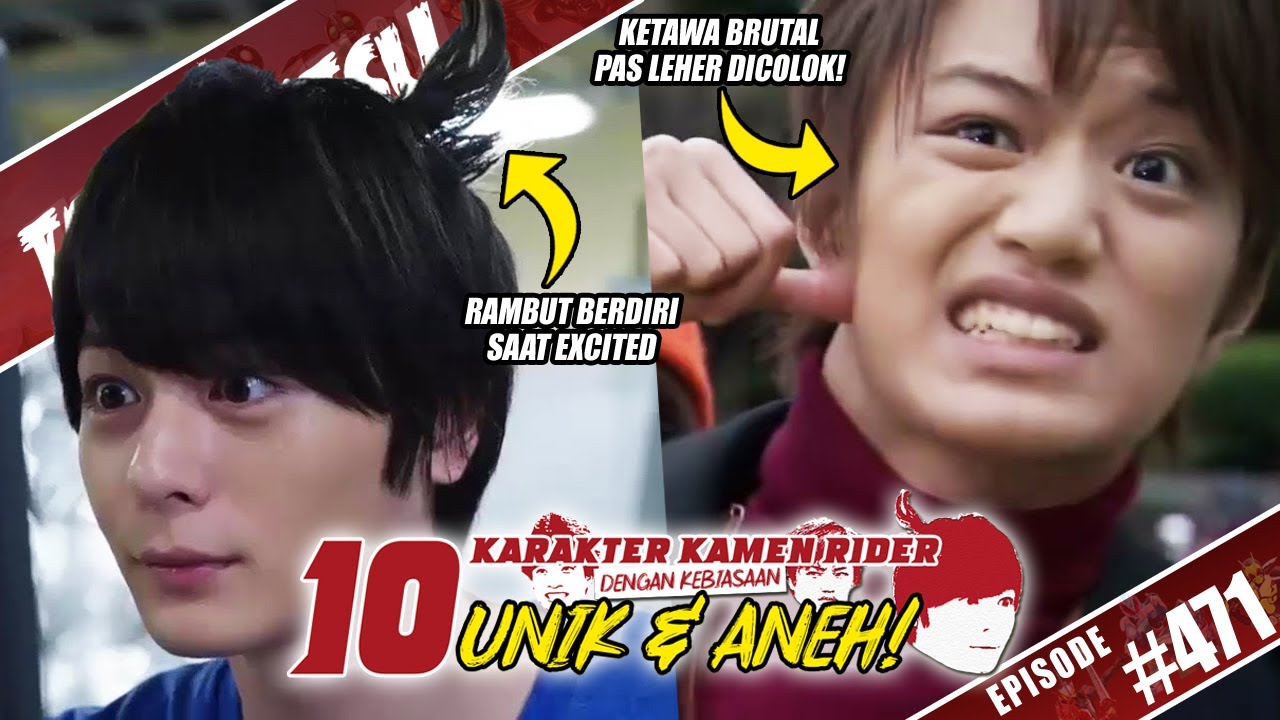 TALK-SATSU #471 - DASAR ORANG ANEH! INI DIA 10 KARAKTER KAMEN RIDER DENGAN KEBIASAAN UNIK & ANEH! 🤪