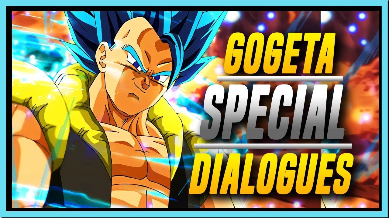DBFZ ➤ Gogeta Intro dialogues   [ Dragon Ball FighterZ ]