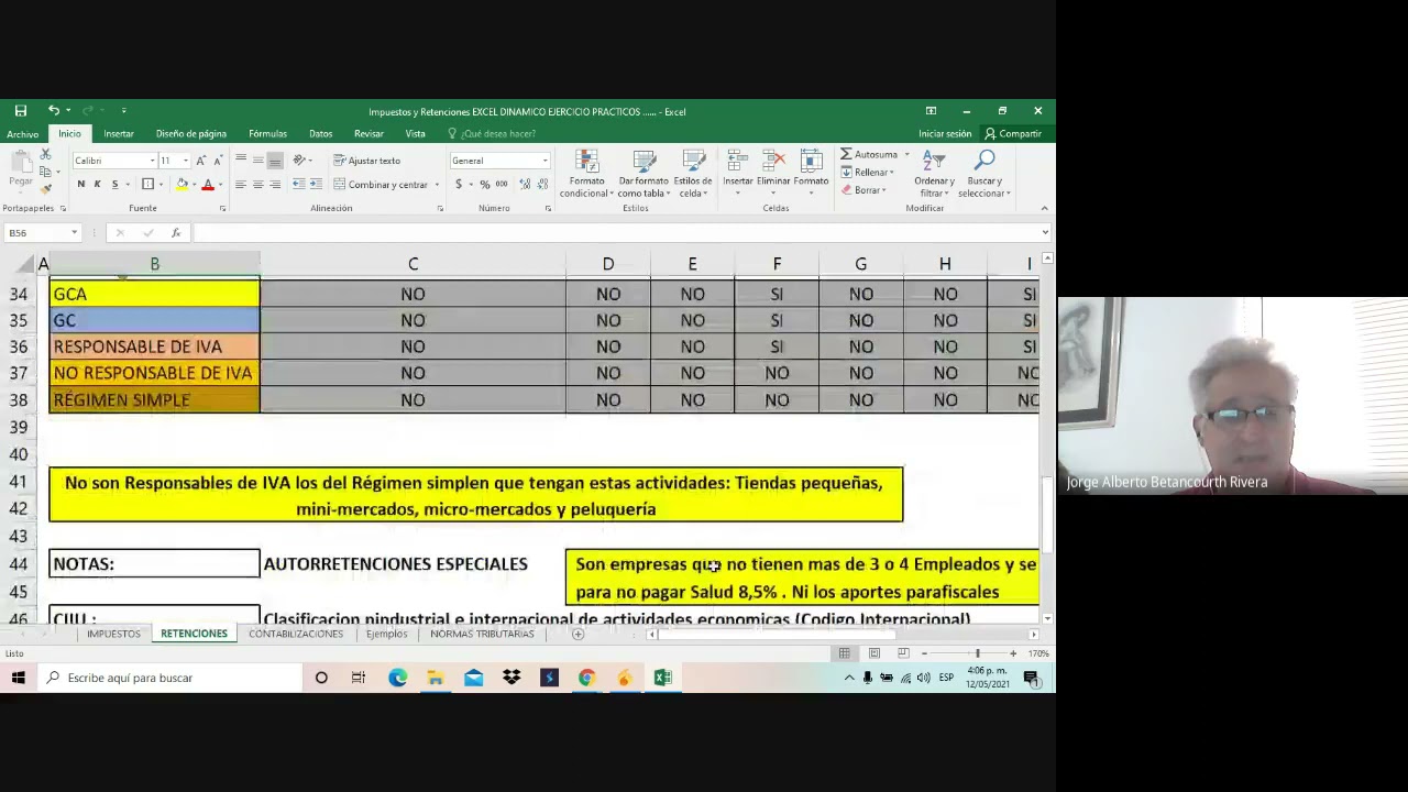 VIDEO   Registros contables en compras y ventas entre regímenes tributarios  Jorge A Betancourth R