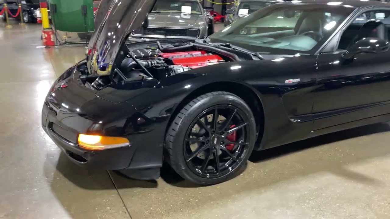 2002 Chevrolet Corvette Z06 in Black