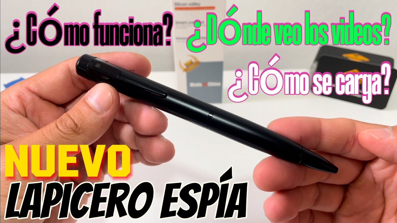 LAPICERO CON CÁMARA ESPÍA | Lo pusimos a prueba y sí que nos SORPRENDIÓ (Explicación paso a paso)