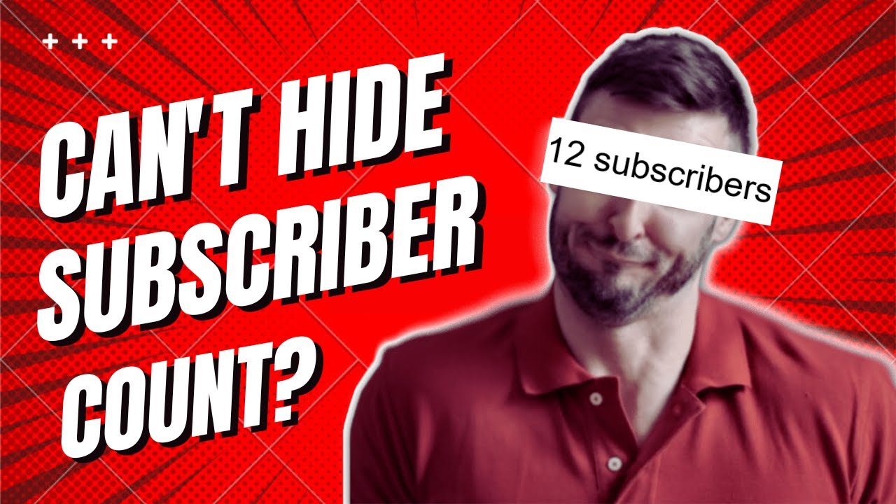 Subscriber Hide not Showing //YouTube Update